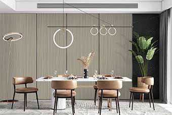 鹤壁轻奢风格-餐厅