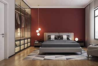 鹤壁现代风格-卧室