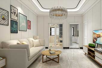 鹤壁现代风格-客厅