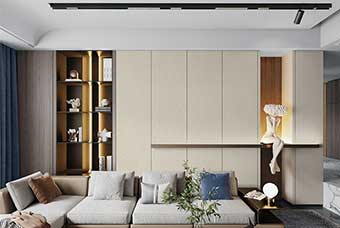 鹤壁北欧风格-客厅