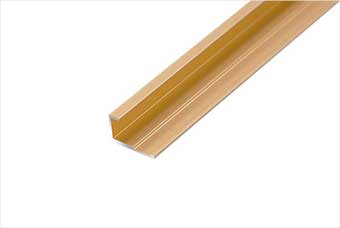 鹤壁航空纤维墙咔铝合金边条（钛金氧化）