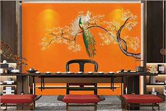 鹤壁森佰汇航空纤维墙咔（春花秋月）