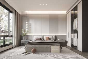 鹤壁卧室空间案例